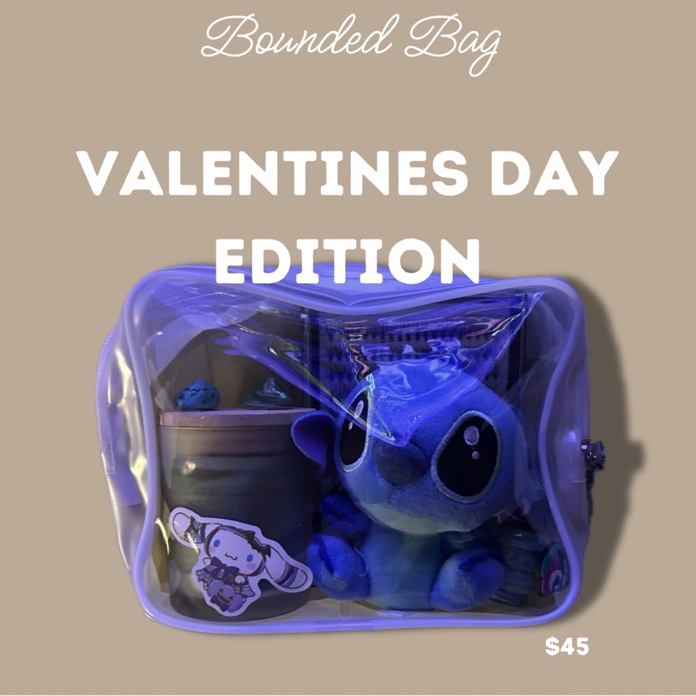 Turquoise and Blue Gift Bag